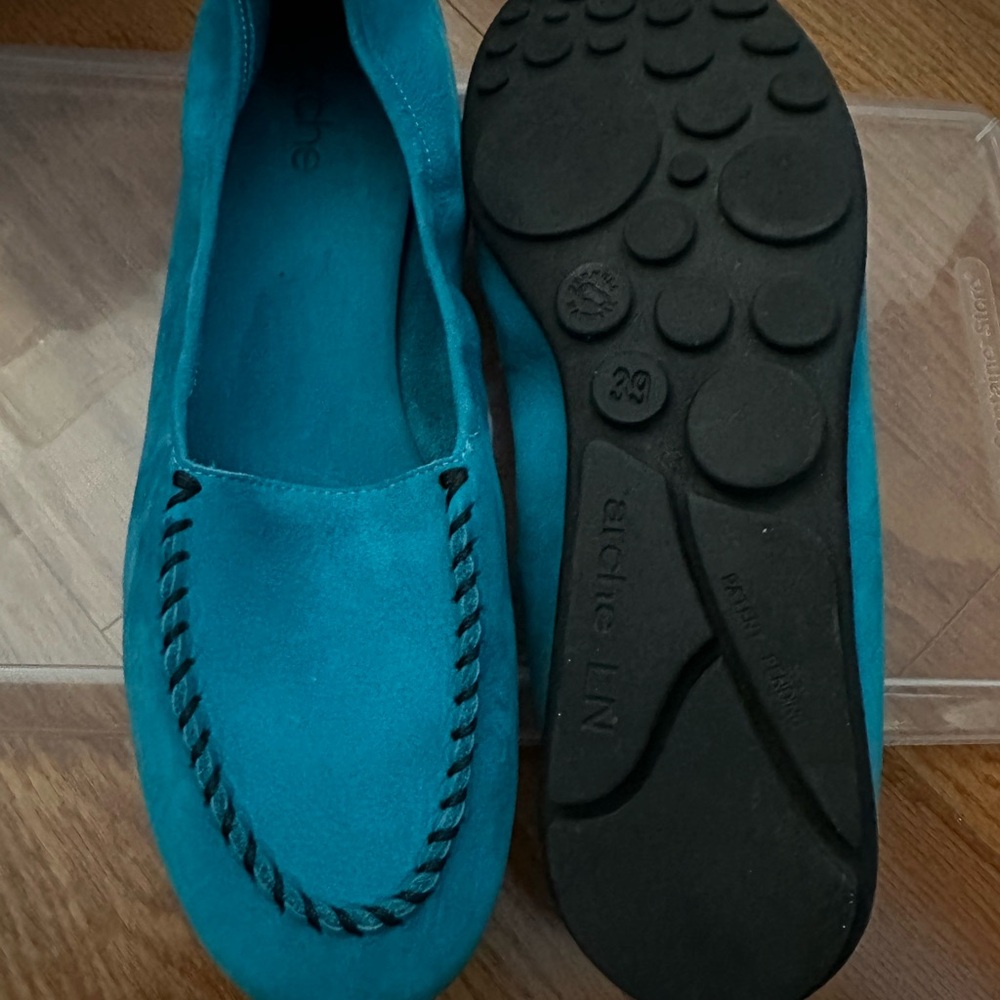 Arche blue loafers. Size 7.5.